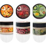 Ostwint Oswint 3 Lü Peeling Maske Nar Kayısı Salatalık 300 ml 3 Lü Maske Set