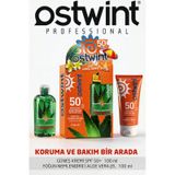Ostwint SPF50+ Güneş Kremi + Güneş Sonrası Aloe Vera Jel 2 x 100 ML