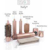 Osveld Haily+ Saç Şekillendirme ve Kurutma Seti Pembe