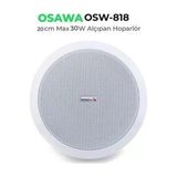 Osw-818 Trafolu 20 Cm Beyaz Alçıpan Tavan Hoparlörü