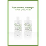 Otacı Botanics+ Canlandırıcı & Besleyici Bakım - 10 Bitki Özü ve Biotinli Bitkisel Şampuan İkili Paket