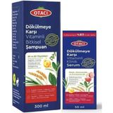 Otacı Dökülmeye Karşı Vitaminli Bitkisel Şampuan 300 ml +Vitaminli Klinik Serum 50 ml