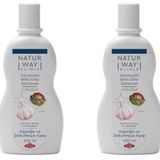 Otacı Naturway Klinik Kepek ve Dökülme Karşıtı 2x500 ml Sarımsaklı Şampuan