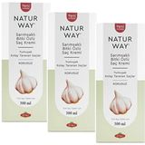 Otacı Naturway Sarımsaklı Bitki Özlü Saç Kremi 300 ml * 3 Adet
