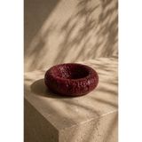 Otaera Aytaşı Bordo Mini Kase | Dekoratif Tabak, Modern Dekoratif Obje, Dekoratif Tabak Minimal