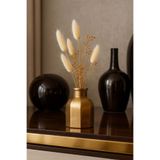 Otaera Gold Vurgu Çizgiler Vazo - Tasarım Dekoratif Obje, Modern Çizgili Form, Salon ve Ofis Dekorasyonu