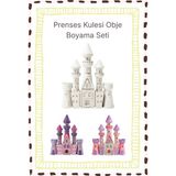 Otaera Masal Kulesi - Obje Boyama Seti, Boya Etkinlik Seti, Fırça & Boya Dahil, Kendin Yap Dıy