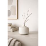 Otaera Yalın Mini Dekoratif Vazo - Modern & Minimal Dekoratif Obje, Taş Dokulu Minimal İskandinav Stil Vazo