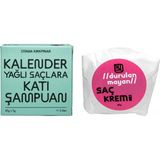 OTAMA KIRKPINAR Kalender Katı Şampuan & Durulanmayan Saç Kremi - 2'li Ürün