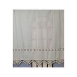Otantik Buldan Perde,yazlık Perdesi, Mutfak Perdesi krem 100 x 190