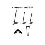 Otantik Çarşı Firkete Sehpa Masa Ayağı 50 cm. 69162
