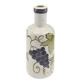 Otantik Çini Üzüm Desen Mutfak Gereçleri 900 ml Çini Yağdanlık