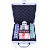 Otantik Metal Çantalı 100 Chipli Poker Oyun Seti