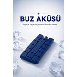Otaru Buz Aküsü Buz Kaseti Jel Dolu Soğutucu Blok Termos Çanta Kamp Piknik Seyahat Yolculuk İçin