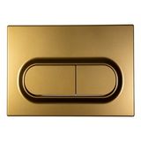 OTB Vitra Çift Kademeli Gömme Rez.uyumlu Kumanda Paneli-Opal Gold