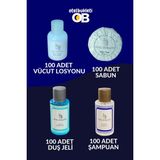 Otel Buklet Otel Tipi Vucut Losyonu+Sabun+ Duş Jeli+Şampuan