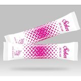 Otel Bukleti Stick Şeker Özel Üretim Desenli Tasarım A (Pembe Beyaz) x 250'li - 750 gr
