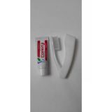 Otel Tipi Seyahat Tipi Diş Seti Jelatinli Katlanır Diş Fırçası + Diş Macunu 10 Ml (50 Adetli Paket)