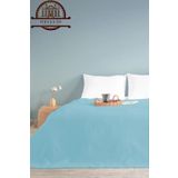 OTELVIO Tek Kişilik Dama Desenli Pike. Damalı Otel Pikesi 160x230