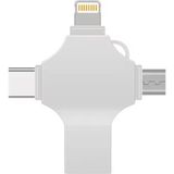 Otg 4In1 Cep Telefonu Çok Fonksiyonlu Usb Flash Bellek 128 Gb Type-C, Micro Sd Ve Kart Okuyucu - Lisinya