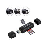 OTG Kart Okuyucu Type-c kart okuyucu çok fonksiyonlu TF cep telefonu USB-C ve USB kart okuyucu