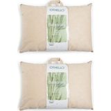Othello 2 Adet Classico Bambina Bambu Soft Yastık - 50X70 cm - 50 x 70 cm - Beyaz