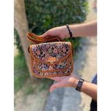 Otho Bag Mozaik Desenli Otantik Bohem Kadın Omuz Çantası