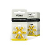 Oticon 10 Numara İşitme Cihazı Pili 60 Adet 1,2 V Çinko Düğme Pil Yüksek Performans - 60'lı