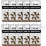 Oticon 312 Numara İşitme Cihazı Pili 10'lu Paket 1,2 V Düğme Pil Tipi Yüksek Performans