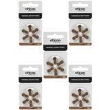 Oticon 312 Numara Işitme Cihazı Pili 5 Paket Toplam 30 Adet Kulak Içi Işitme Cihazı Pili