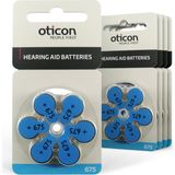 Oticon 675 Numara Işitme Cihazı Pili 30'lu - 5'li