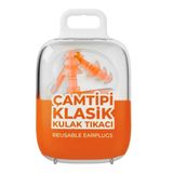 Otifleks Klasik Çam Tipi Medium Kulak Tıkacı 2Li 1 Adet Mini Taşıma Kutusu Hediye