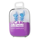 Otifleks Uçak Kulak Tıkacı Large 2Li 1 Adet Mini Taşıma Kutusu Hediye