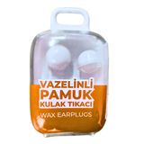 Otiflex Vazelinli Pamuk Kulak Tıkacı 2li 1 adet Mini Taşıma Kutusu Hediye ESLA0266