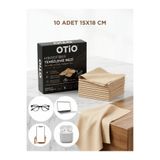 otio 10 Adet Gözlük ve Ekran Temizleme Mendili, A Kalite Mikrofiber Temizlik Bezi