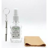 Otio Eyewear Gözlük Bakım Seti, 50 ml Temizleme Spreyi 15X18 cm Mikrofiber Bez 3 Başlıklı Mini Tornavida