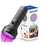 Otirilio 51 Led Uv Balıkçı Feneri Ve Lazer Pointer (Mor Işık)