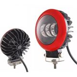 Oto Aksesuarcım Off Road LED Projektör Sis Lambası Kırmızı Çerçeve Beyaz LED