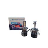Oto Aksesuarcım Photon Mono +3 Plus H4 Led Xenon Far Ampulü Buz Beyaz 12-24V
