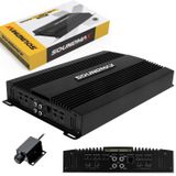 Oto Anfı 4000W 4 Kanal Bass Kontrol Soundmax Sx-3200.4