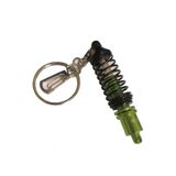Oto Araba Anahtarlık Coilover Ayarlanabilir Yeşil Siyah Yaylı Metal