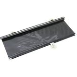Oto-Araç - Ev - Ofis Cam Paneli Güneşlik Pvc Perde Makaralı Aç-Kapa 58X125CM Vantuzlu Montaj (4604)