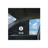 Oto Cam Filmi Çizilmez 1. Kalite 50 Cm X 6 Metre %15 Koyuluk 3 Numara