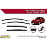 Oto Cirit Renault Clio 4 2012-2019 Kromlu Cam Rüzgarlığı