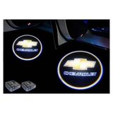 Oto Çizgi Chevrolet Pilli Yapıştırmalı Kapı Altı LED Hayalet Logo Mesafe Se