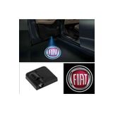 Oto Çizgi Fiat Pilli Yapıştırmalı Kapı Altı Led Logo 2 Adet