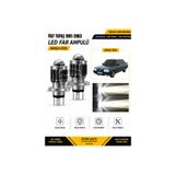 Oto Çizgi Fiat Tofaş 1981-2003 H4 LED Far Ampulü Beyaz Işık Canbus Mini Lensli 2'li Set