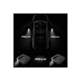 Oto Çizgi Ford Focus Kapı Altı Logo Projektör Led Işığı 2'li Set Pilli Kablosuz Kapı Karşılama Lambası