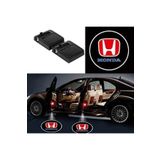 Oto Çizgi Honda Pilli Kapı Altı LED Logo 2 Adet