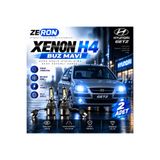 Oto Çizgi HYUNDAİ GETZ Xenon H4 Buz Mavi LED Far Ampulü 12V - 2 Adet Yüksek Aydınlatma Kolay Montaj